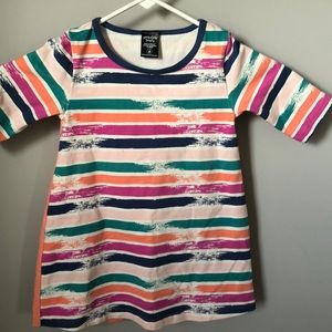 Peekaboo beans tunic